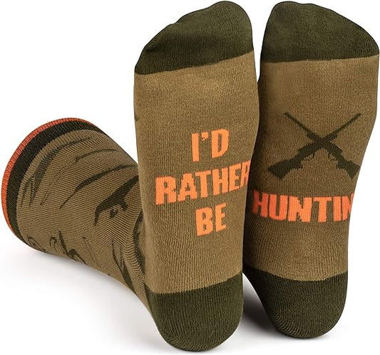 I'd Rather Be - Funny Socks For Men